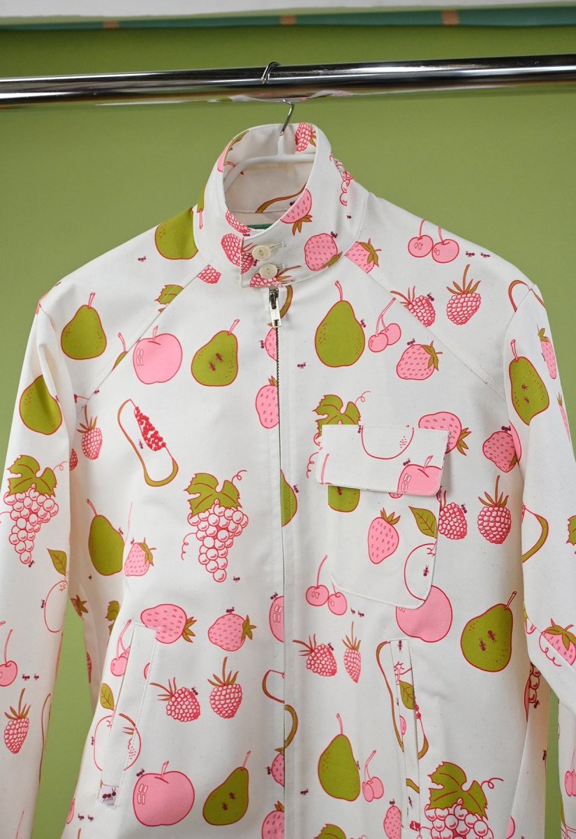 "All Over Fruit" print Jacket