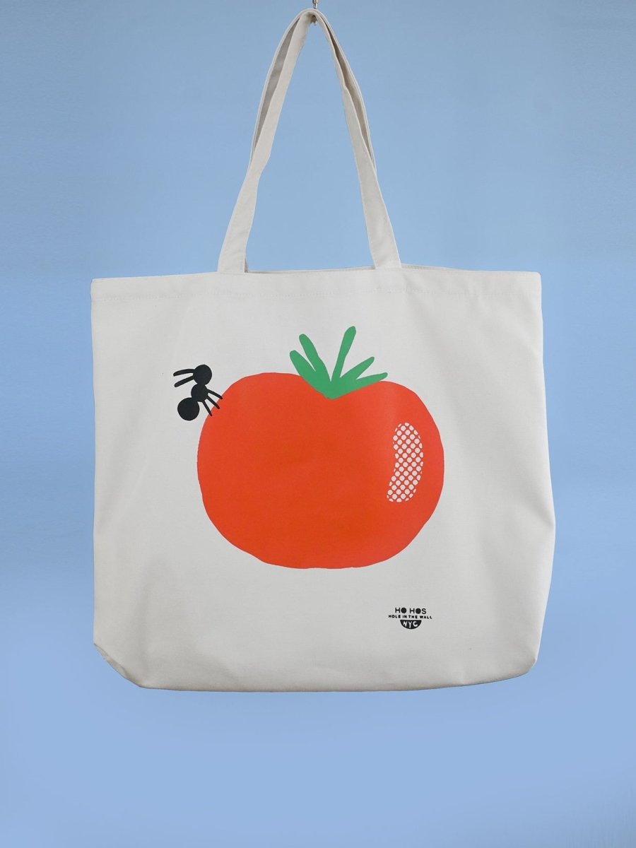 "Tomato" tote bag - Design by HO HOS HOLE IN THE WALL